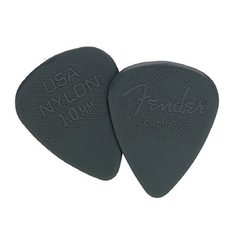 Медиаторы Fender 098-6351-900 Nylon Guitar Player's Pack 1.0 mm (12 шт.)