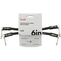 Кабель инструментальный Fender Professional Series Instrument Cables 15cm (6inch) Angle/Angle (2-Pack) 0990820023