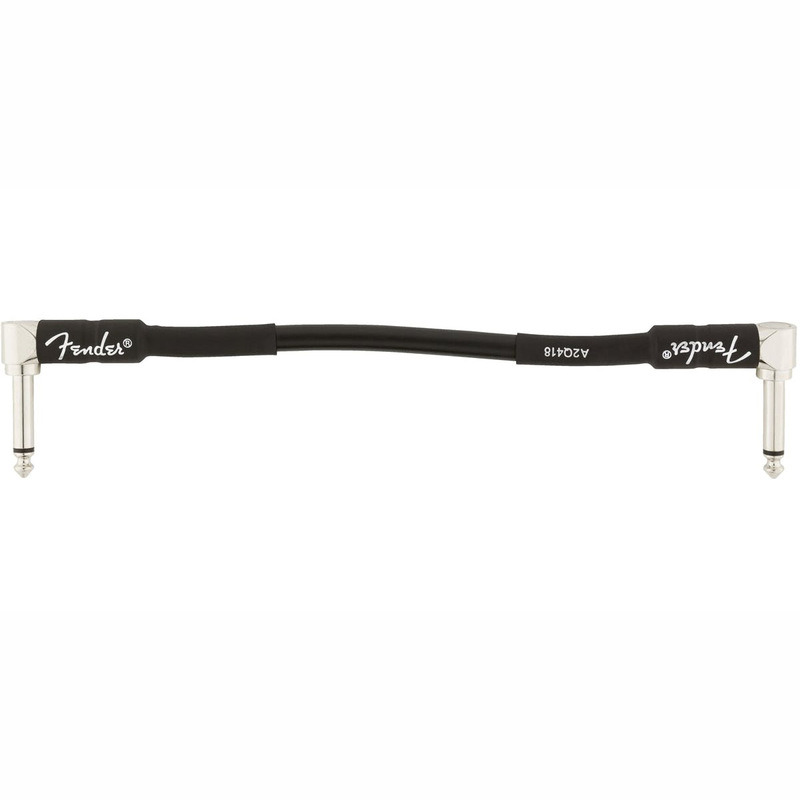 Кабель инструментальный Fender Professional Series Instrument Cables 15cm (6inch) Angle/Angle (2-Pack) 0990820023