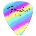 Медиаторы Fender 351 Shape Premium Celluloid Picks Rainbow Thin 1980351101  (12 шт.)