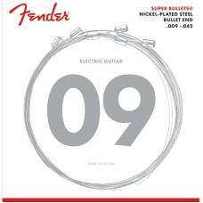Струны для электрогитары Fender 3250L Super Bullets Nickel-Plated Steel 9/42