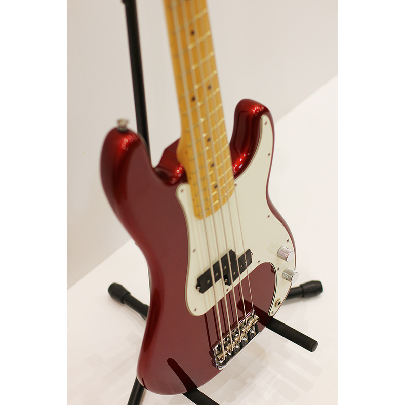 Бас-гитара Fender American Standard Precision Bass 5 String Candy Cola Maple Neck 2011