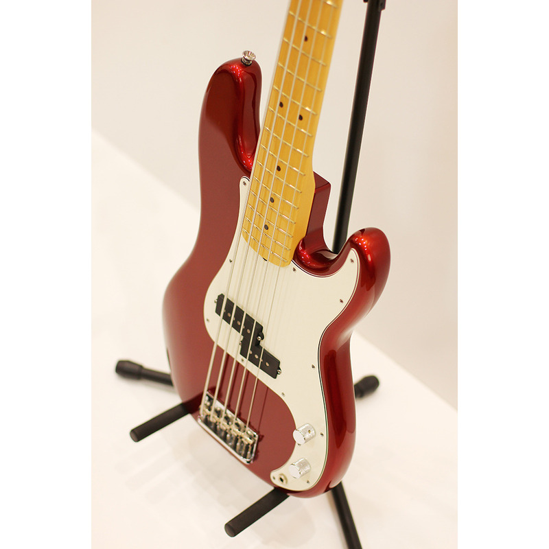 Бас-гитара Fender American Standard Precision Bass 5 String Candy Cola Maple Neck 2011