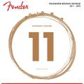 Струны для акустической гитары Fender 60CL Phosphor Bronze 11/52