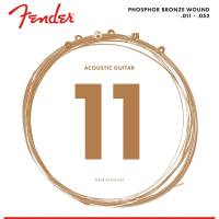 Струны для акустической гитары Fender 60CL Phosphor Bronze 11/52