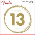 Струны для акустической гитары Fender 70M 80/20 Bronze 13/56