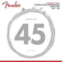 Струны для бас-гитары Fender 7150M Pure Nickel Roundwound Medium Long Scale 45/105