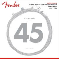 Струни для бас-гітари Fender 7250-5M Nickel Plated Steel Roundwound Medium 45/125