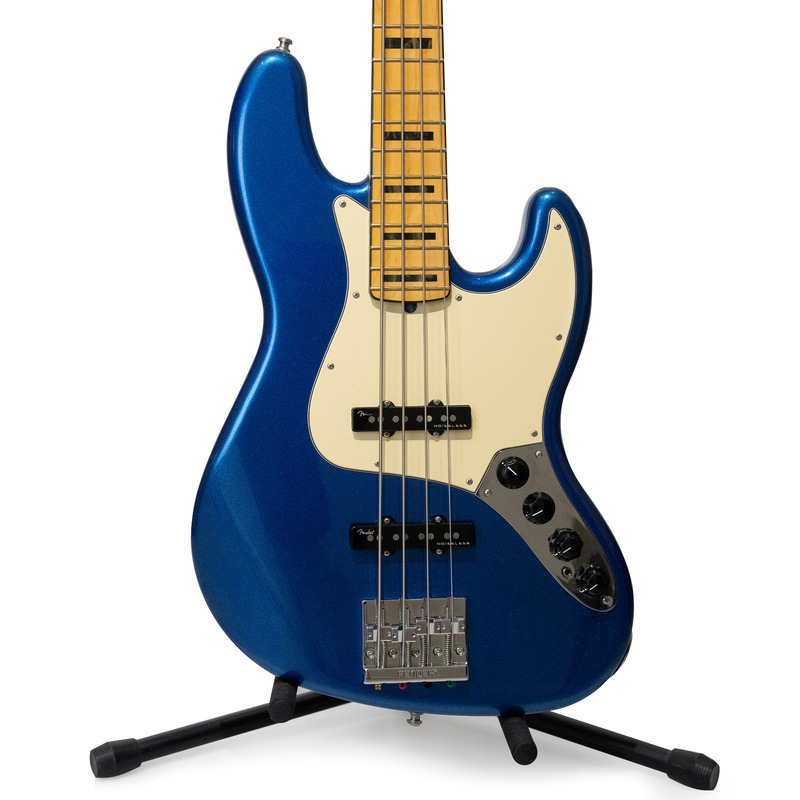 Бас-гитара Fender Jazz Bass Ultra 4 String Blue 2021
