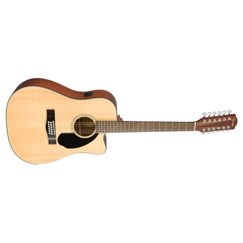 Электроакустическая гитара Fender CD-60SCE-12 Natural