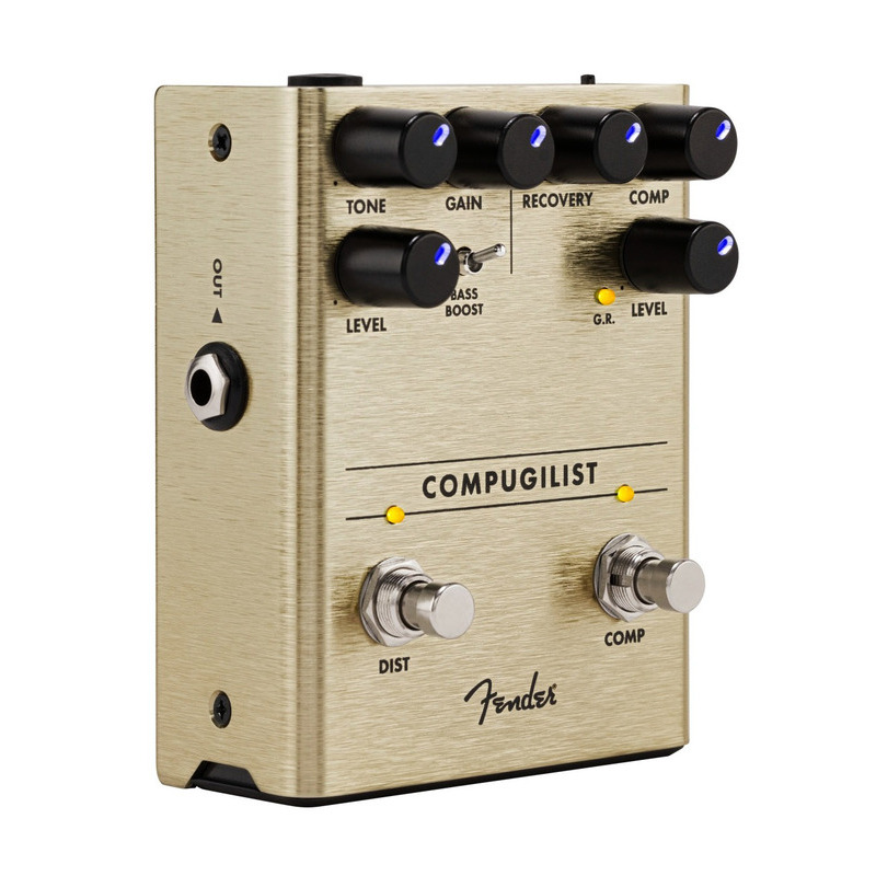 Педаль ефектів Fender Compugilist Compressor/Distortion