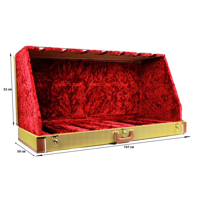 Стойка для гитары FENDER CLASSIC SERIES CASE STAND TWEED 7 GUITAR