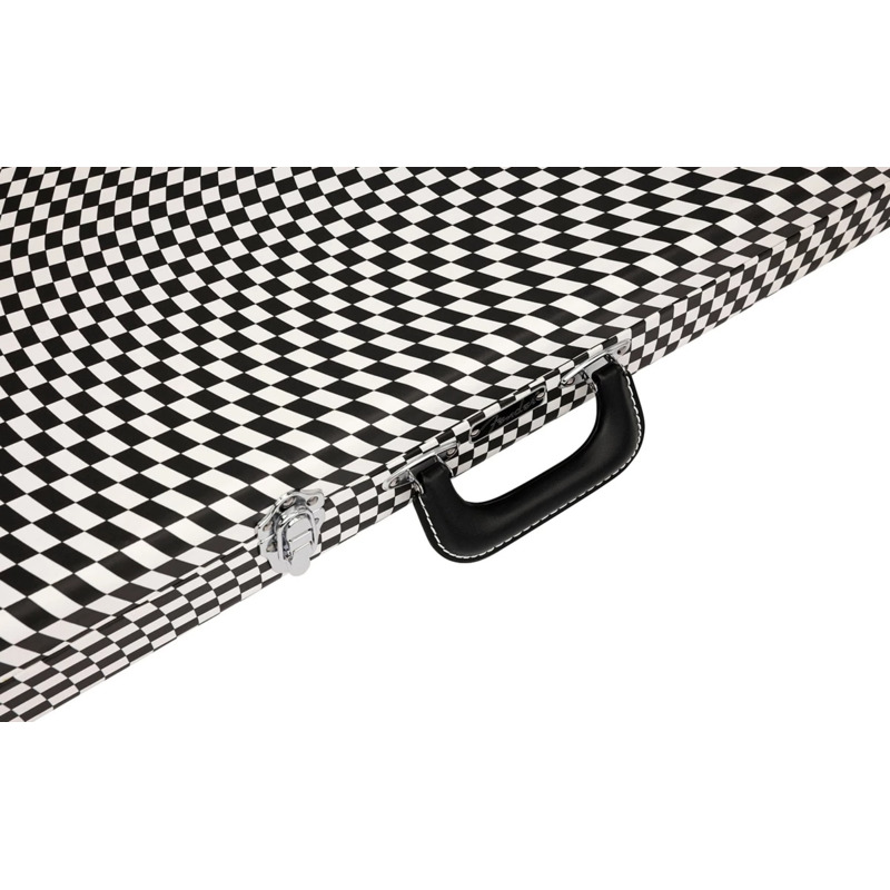 Кейс для электрогитары FENDER CLASSIC SERIES STRAT/TELE CASE WAVY CHECKERBOARD