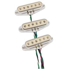 Набор звукоснимателей FENDER CUNIFE STRATOCASTER PICKUP SET VINTAGE WHITE