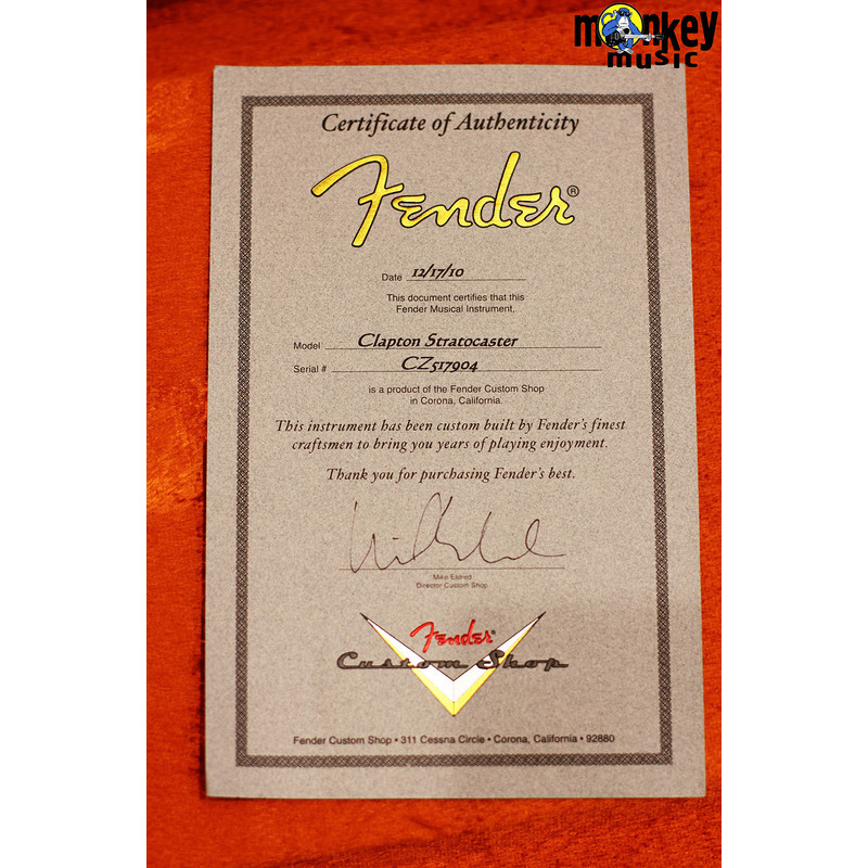 Электрогитара Fender Eric Clapton Stratocaster Custom Shop USA 2010