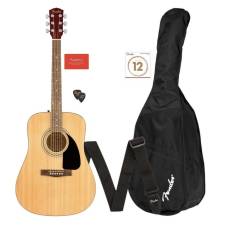 Гитарный набор Fender FA-115 Dreadnought Pack Natural WN V2