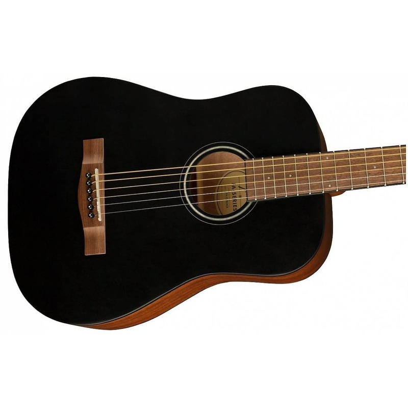 Акустична гітара Fender FA-15 Steel 3/4 Black WN w/Bag