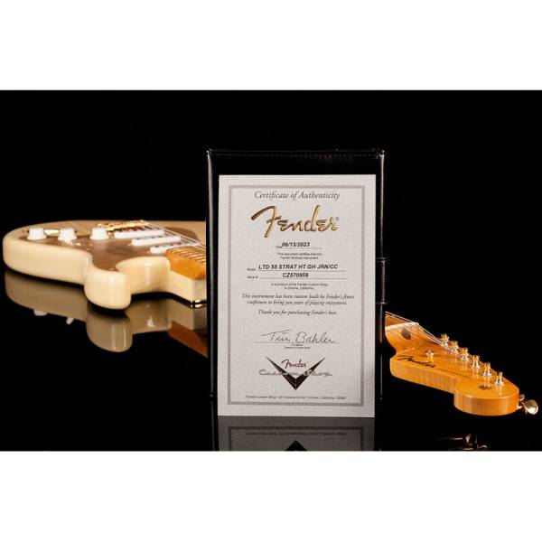 Электрогитара FENDER CUSTOM SHOP LIMITED EDITION '55 HARDTAIL STRATOCASTER JOURNEYMAN RELIC GOLD HARDWARE NATURAL BLONDE