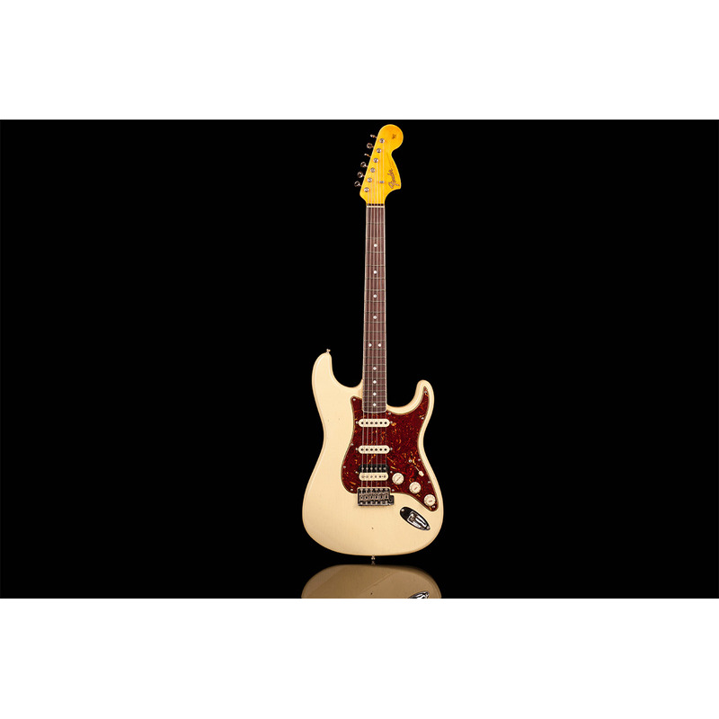 Электрогитара FENDER CUSTOM SHOP LIMITED EDITION '67 STRATOCASTER HSS JOURNEYMAN RELIC AGED VINTAGE WHITE