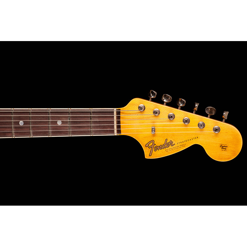 Электрогитара FENDER CUSTOM SHOP LIMITED EDITION '67 STRATOCASTER HSS JOURNEYMAN RELIC AGED VINTAGE WHITE
