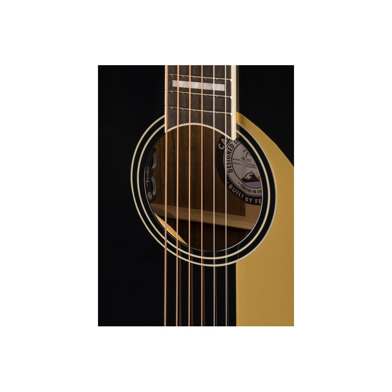 Электрогитара Гитара электроакустическая FENDER MALIBU VINTAGE BLACK