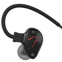  Fender Puresonic Wired Earbuds Black Metallic