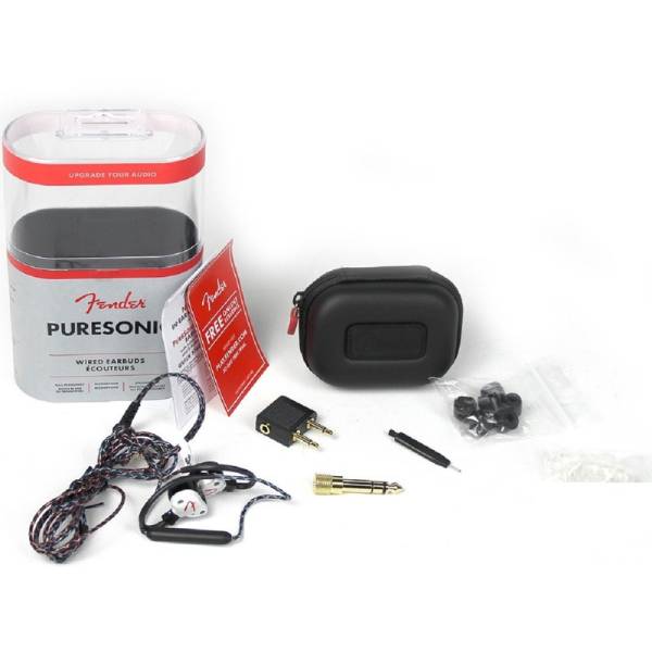 Наушники открытые Fender Puresonic Wired Earbuds Olympic Pearl