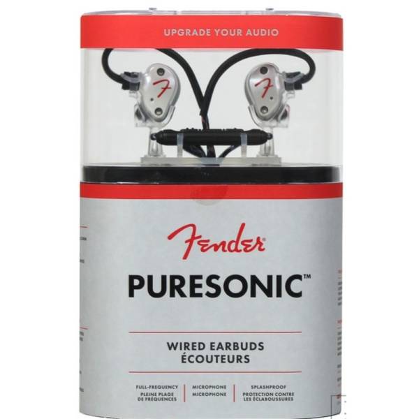 Наушники открытые Fender Puresonic Wired Earbuds Olympic Pearl