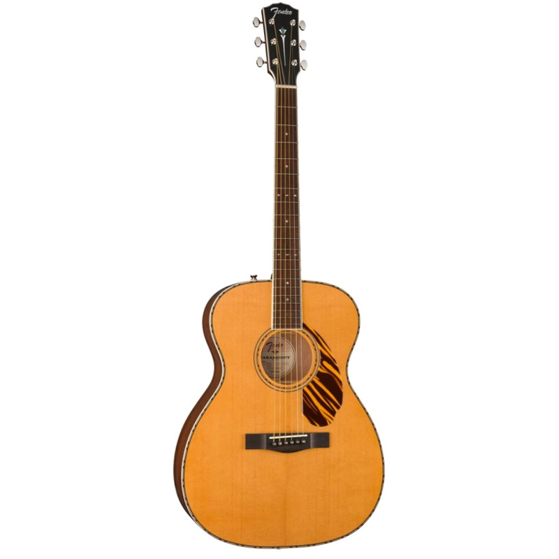 Электроакустическая гитара Fender PO-220E Orchestra With Case Natural