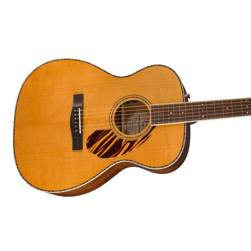 Электроакустическая гитара Fender PO-220E Orchestra With Case Natural