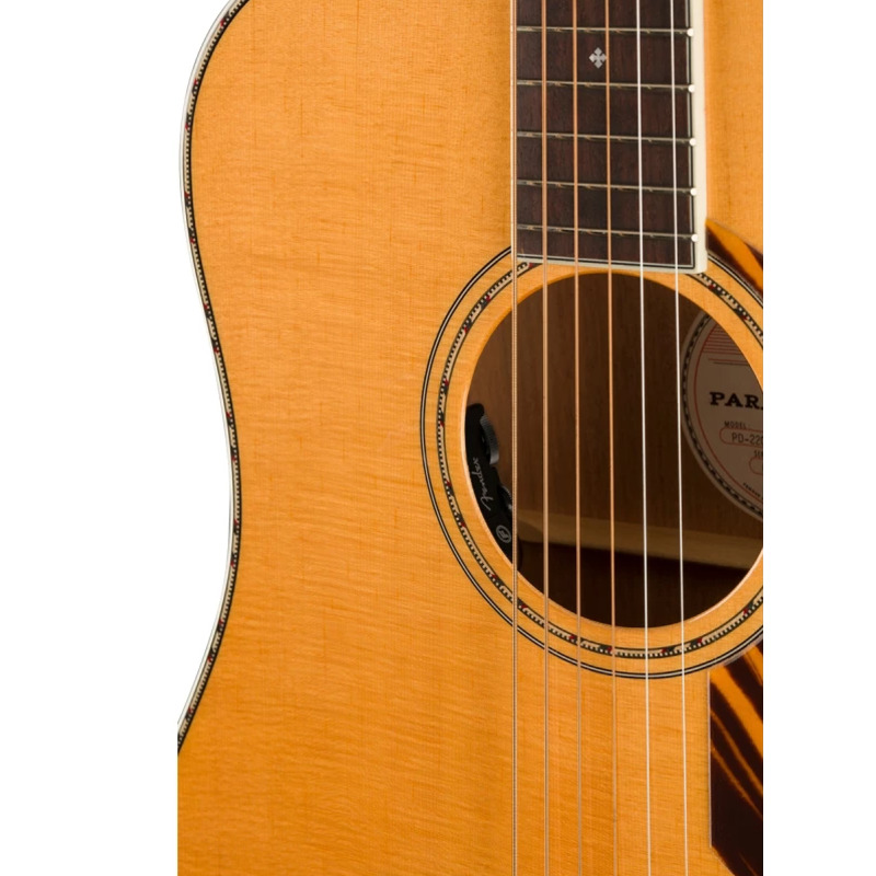Электроакустическая гитара Fender PO-220E Orchestra With Case Natural