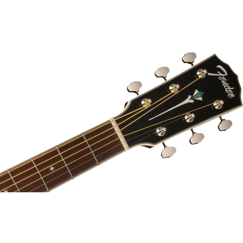 Электроакустическая гитара Fender PO-220E Orchestra With Case Natural
