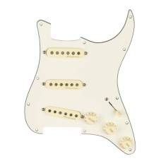 Пикгард со звукоснимателями FENDER PRE-WIRED STRAT PICKGUARD VINTAGE NOISELESS WHITE