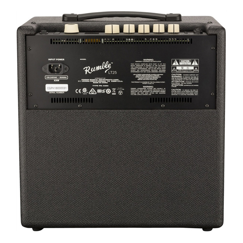 Комбопідсилювач для бас-гітари Fender Rumble LT25