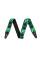 Ремінь для гітари FENDER STRAP 2" NEON MONOGRAMMED GREEN BLUE
