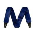 Ремень для гитары FENDER STRAP 2" POODLE PLUSH STRAP BLUE