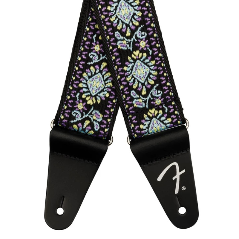 Ремень для гитары FENDER STRAP 2" PASADENA WOVEN BLUE LOTUS