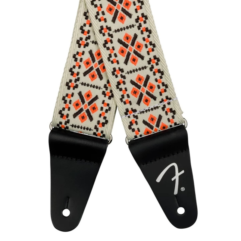 Ремінь для гітари FENDER STRAP 2" PASADENA WOVEN LATTICE ORANGE