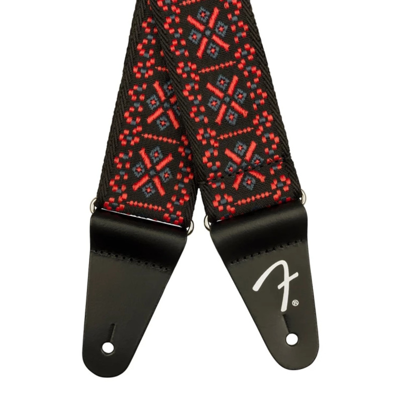 Ремень  универсальный FENDER STRAP 2" PASADENA WOVEN LATTICE RED