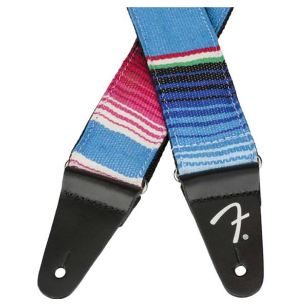 Ремінь для гітари FENDER STRAP 2" SERAPE BLUE MULTI