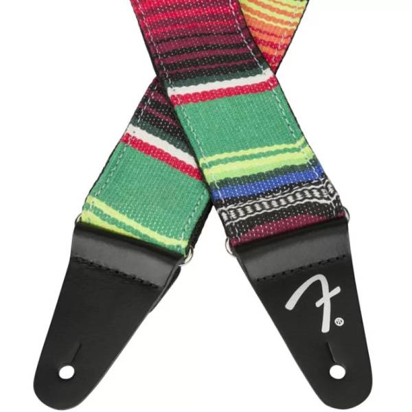 Ремень для гитары FENDER STRAP 2" SERAPE GREEN MULTI