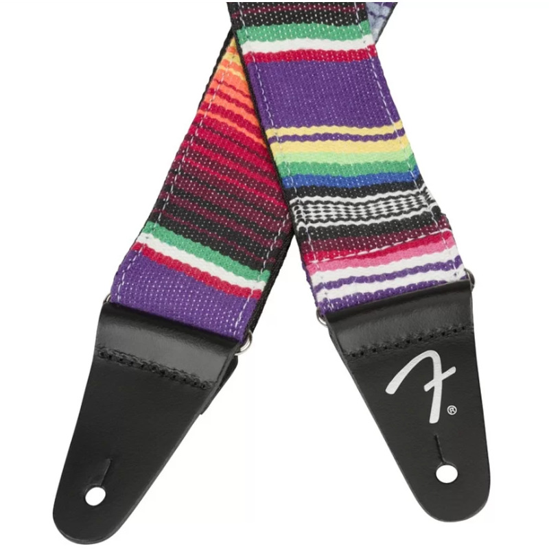Ремень для гитары FENDER STRAP 2" SERAPE PURPLE MULTI