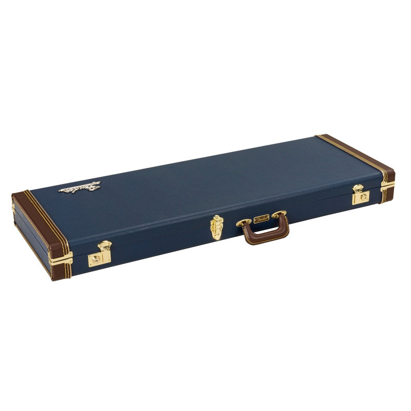 Кейс для электрогитары Fender Classic Series Wood Case Strat/Tele Navy Blue