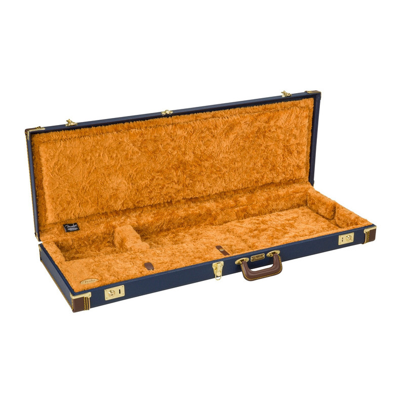 Кейс для электрогитары Fender Classic Series Wood Case Strat/Tele Navy Blue