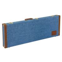 Кейс для электрогитары FENDER X WRANGLER DENIM CASE STRATOCASTER/TELECASTER INDIGO