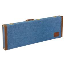Кейс для электрогитары FENDER X WRANGLER DENIM CASE STRATOCASTER/TELECASTER INDIGO