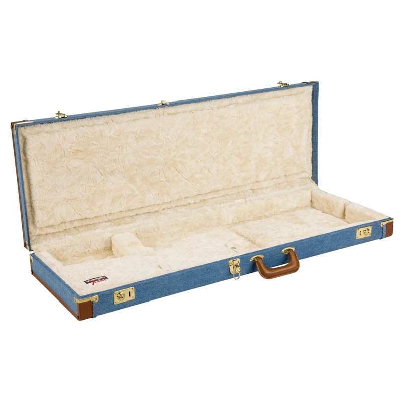 Кейс для электрогитары FENDER X WRANGLER DENIM CASE STRATOCASTER/TELECASTER INDIGO