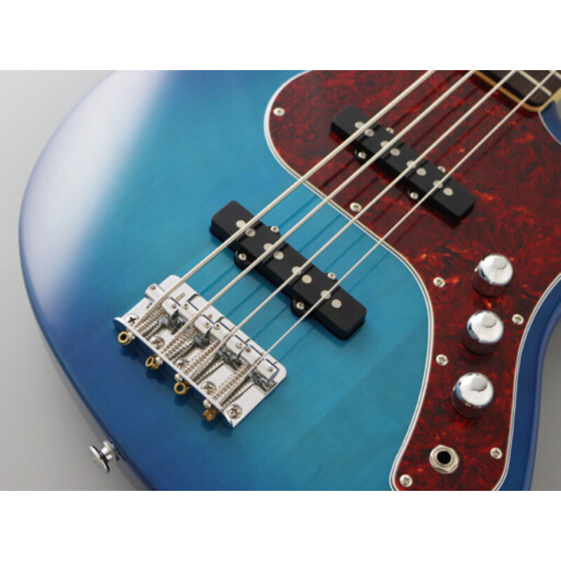 Бас-гитара FGN BMJ2-R Mightty Jazz Boundary Series (Transparent Blue Sunburst)