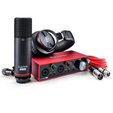 Комплект для звукозаписи Focusrite Scarlett 2i2 Studio 3rd Gen
