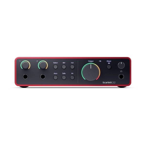Комплект для звукозаписи Focusrite Scarlett 2i2 Studio 4th Gen